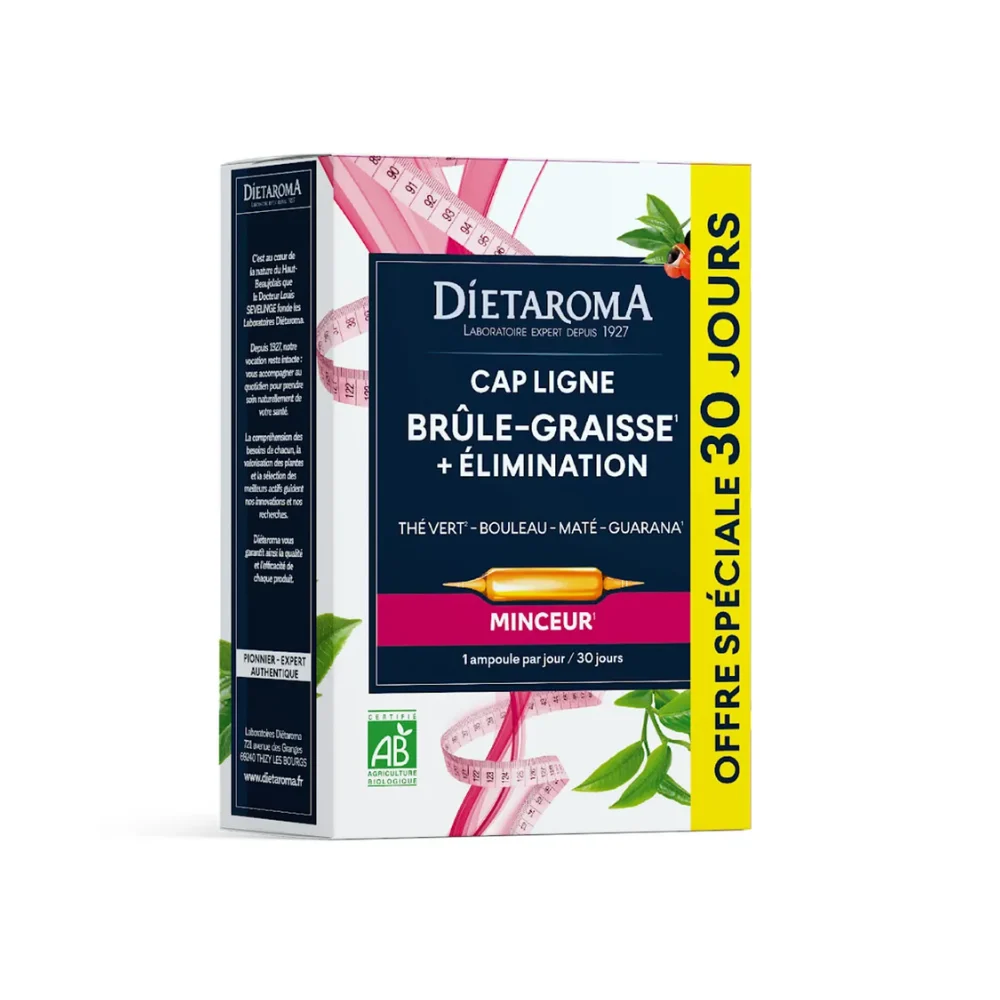Dietaroma Cap Linea Brucia Grassi + Eliminazione 20 fiale