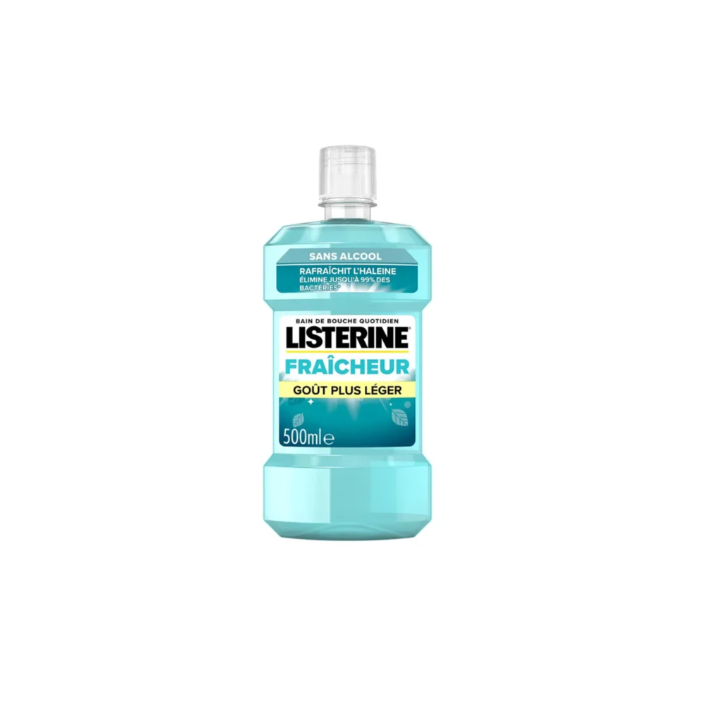 Listerine Collutorio Freschezza Senza Alcool Menta Dolce 500ml