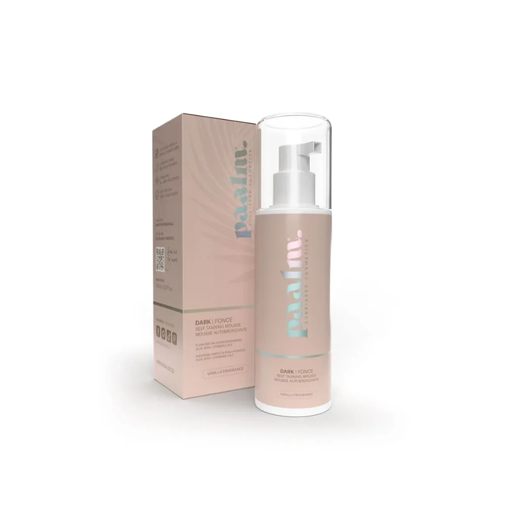Paalm Cosmetics Schiuma Autoabbronzante scura 150ml