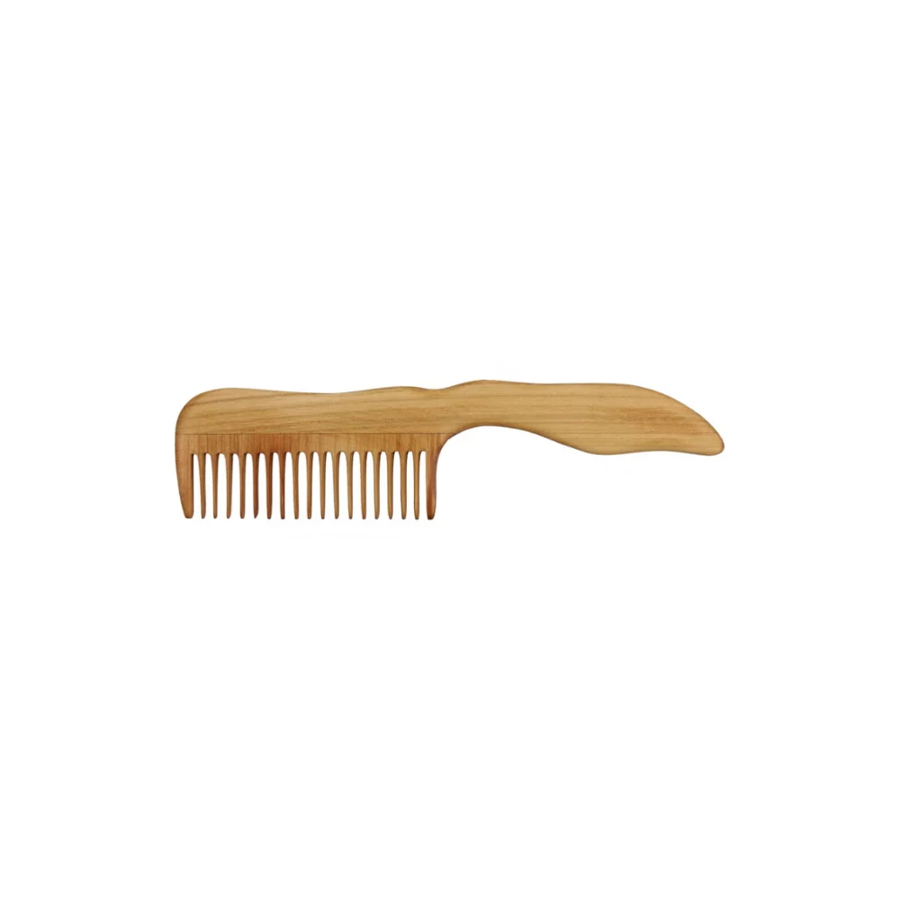 Mister Geppetto Pettine Di Legno Con Denti Larghi, Legno Di Ciliegio