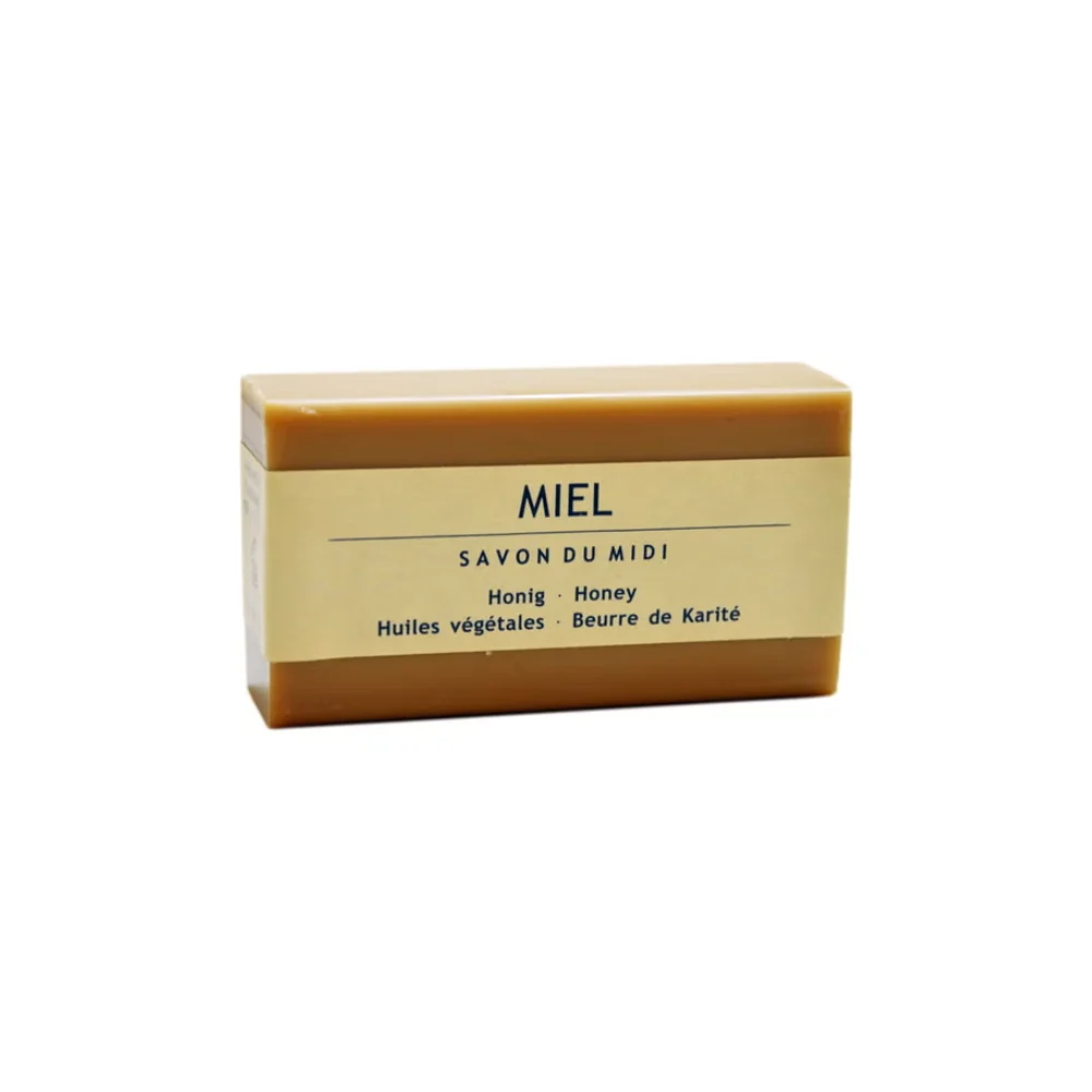 Savon Du Midi Sapone Con Burro Di Karité, Profumazione Al Miele (100 G)
