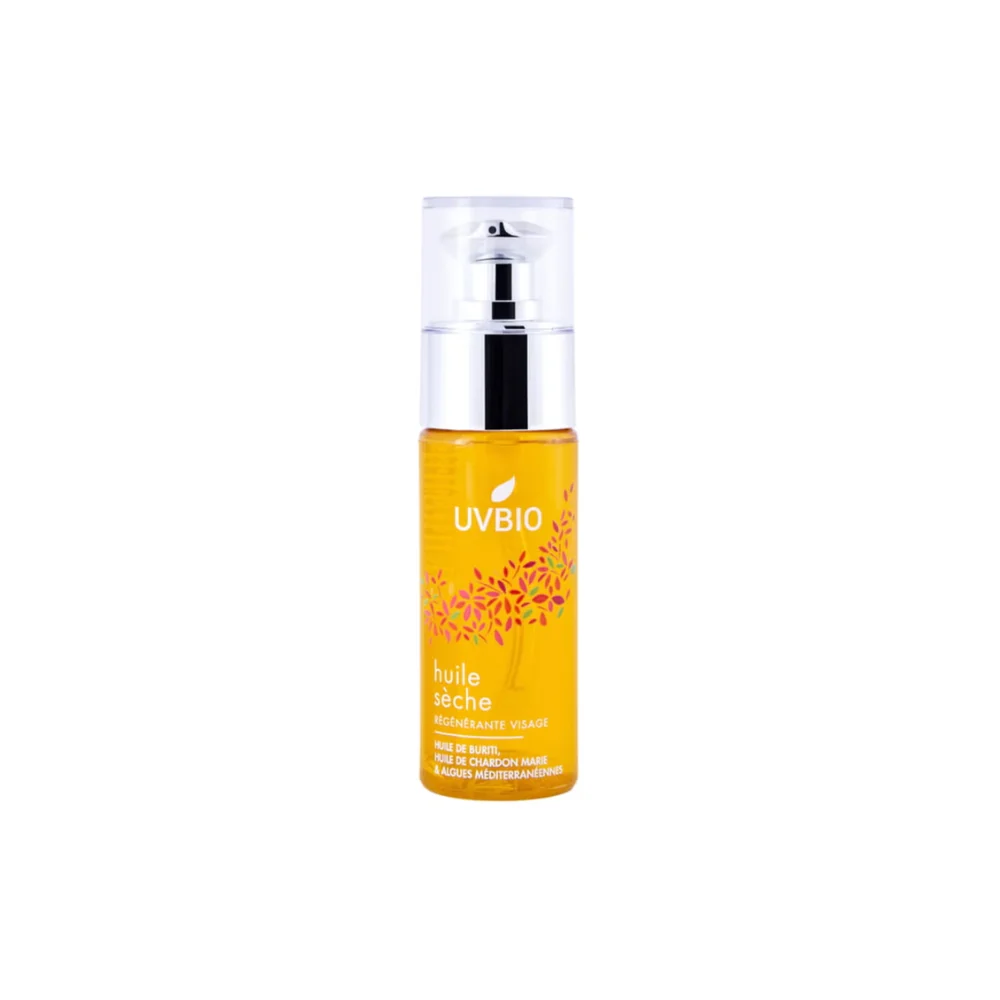 Uvbio Olio Viso Secco Rigenerante, 50 Ml