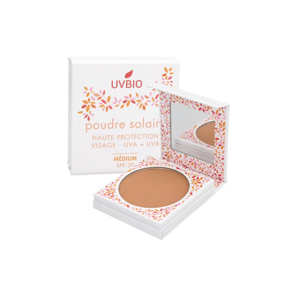 Uvbio Sun Fondotinta In Polvere Spf 30, Medio (10 G)