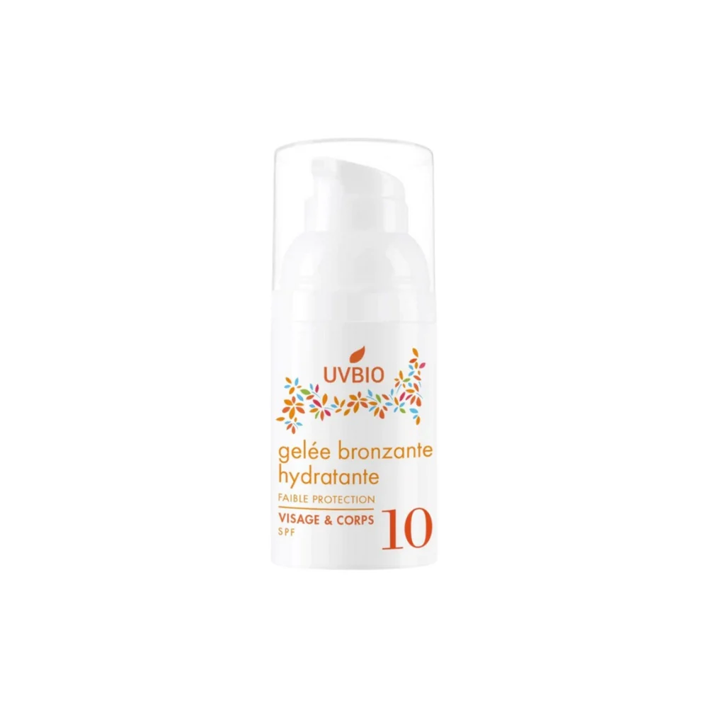 Uvbio Gel Abbronzante Idratante Spf 10, 30 Ml