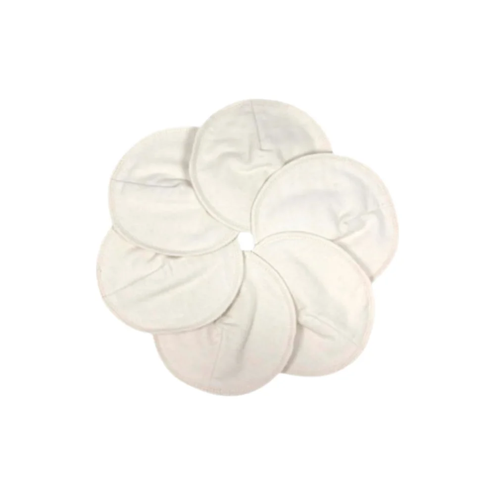 Vimse Coppette Seno In Cotone Per L'Allattamento, Naturale, 3 Paia
