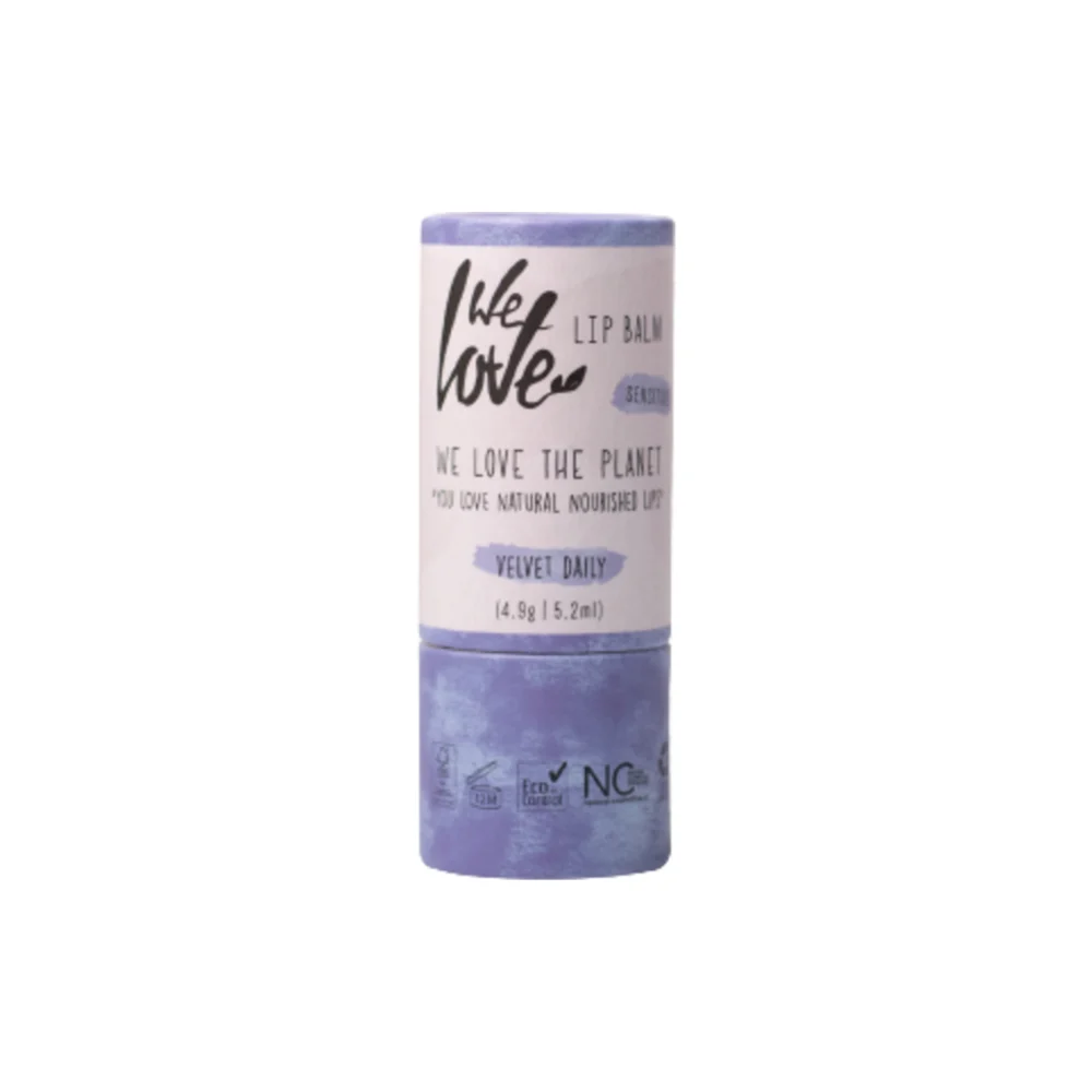 We Love The Planet Balsamo Labbra, Velvet Daily (4,90 G)