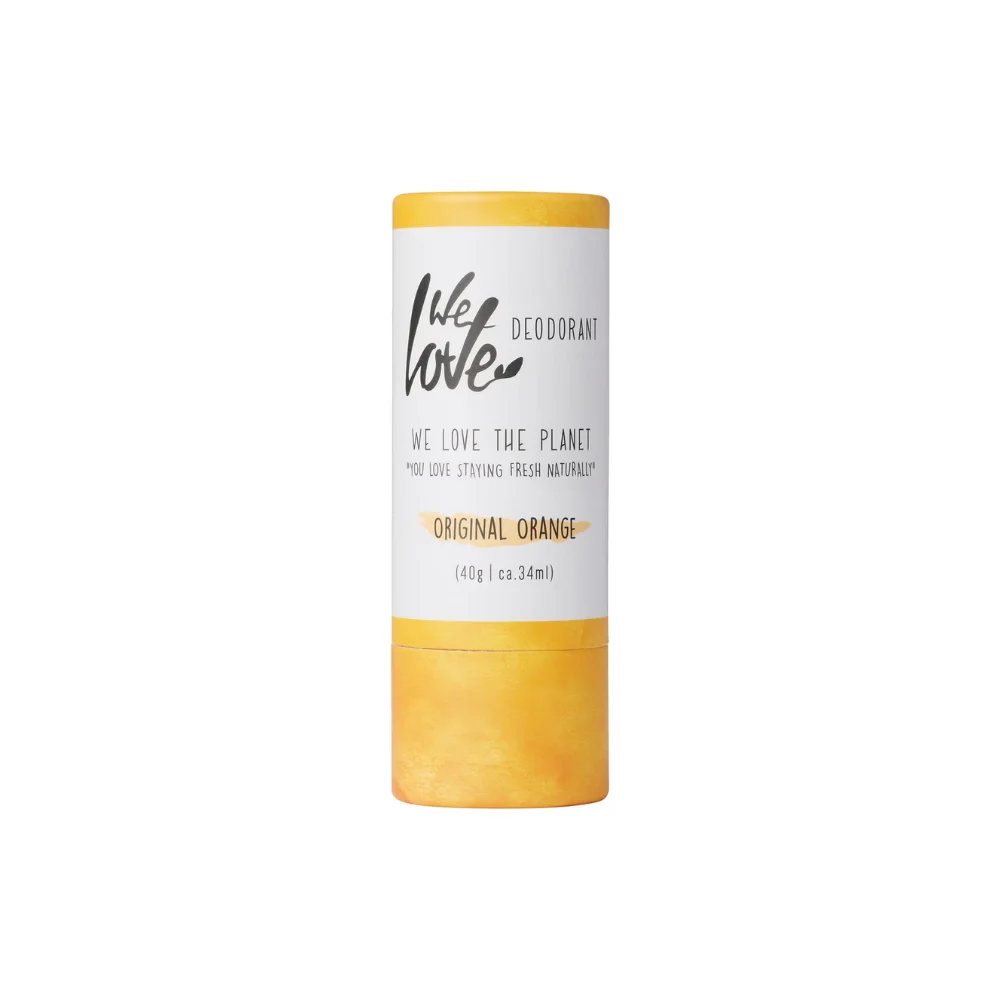 We Love The Planet Original Orange, Deodorante In Stick, 40 G