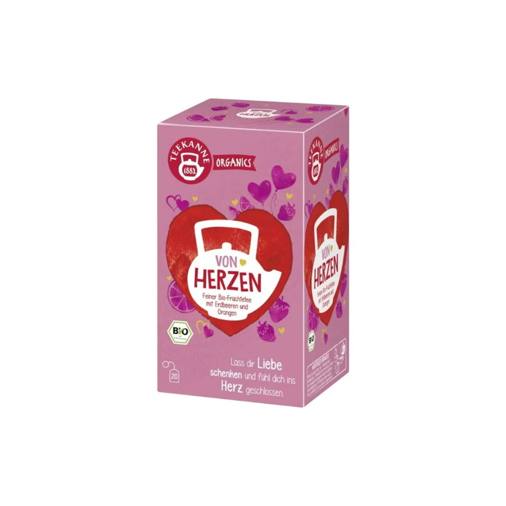 Teekanne Organics - Tisana Bio alla Frutta From the Heart, 20 bustine a doppia camera (40 g)