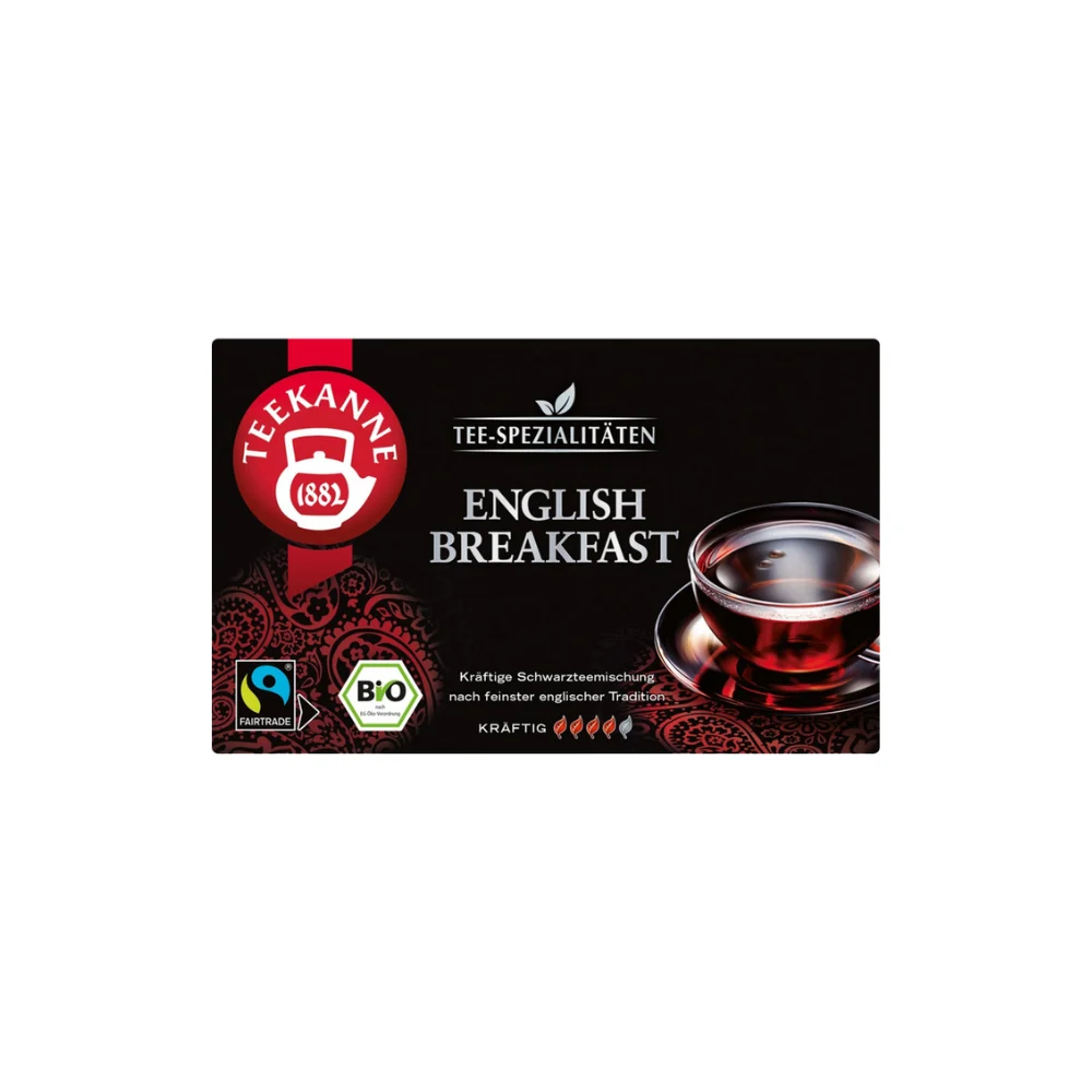 Teekanne Tè English Breakfast Bio, 35 g