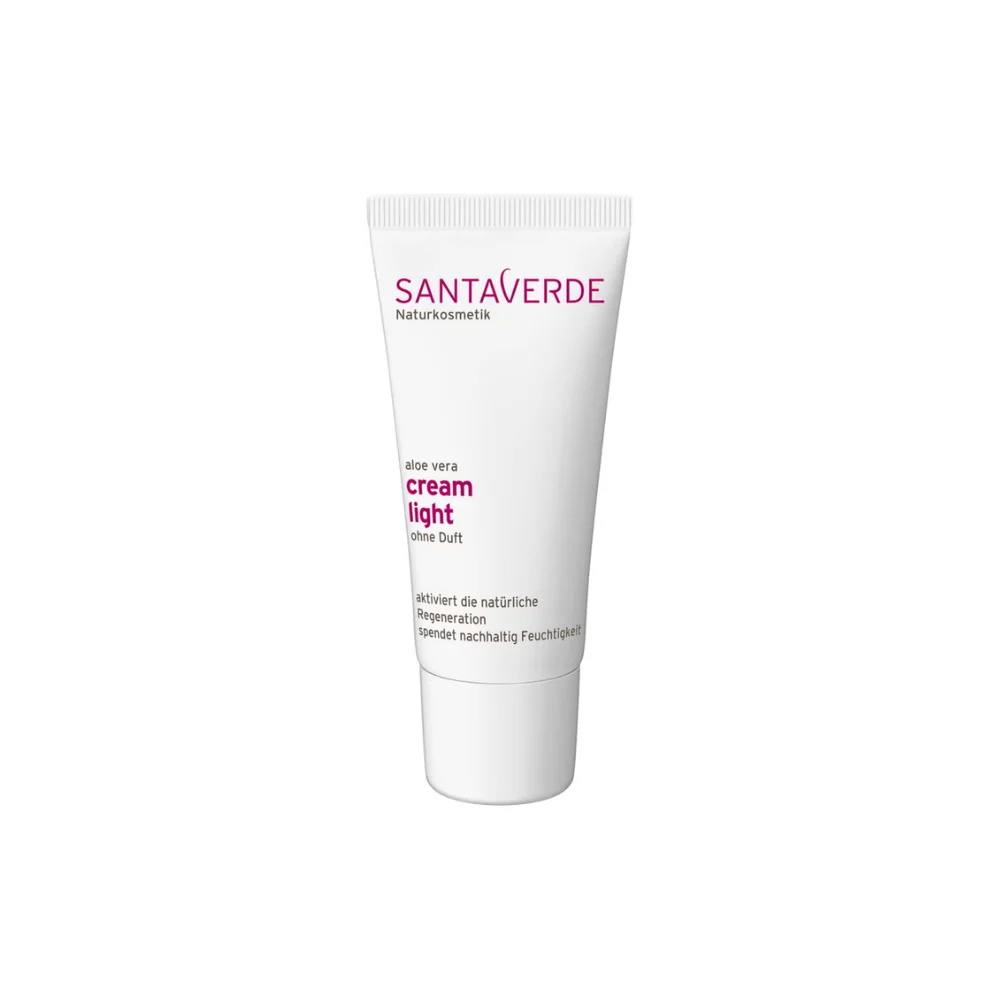 Santaverde Aloe Vera Crema leggera - Inodore, 30 ml