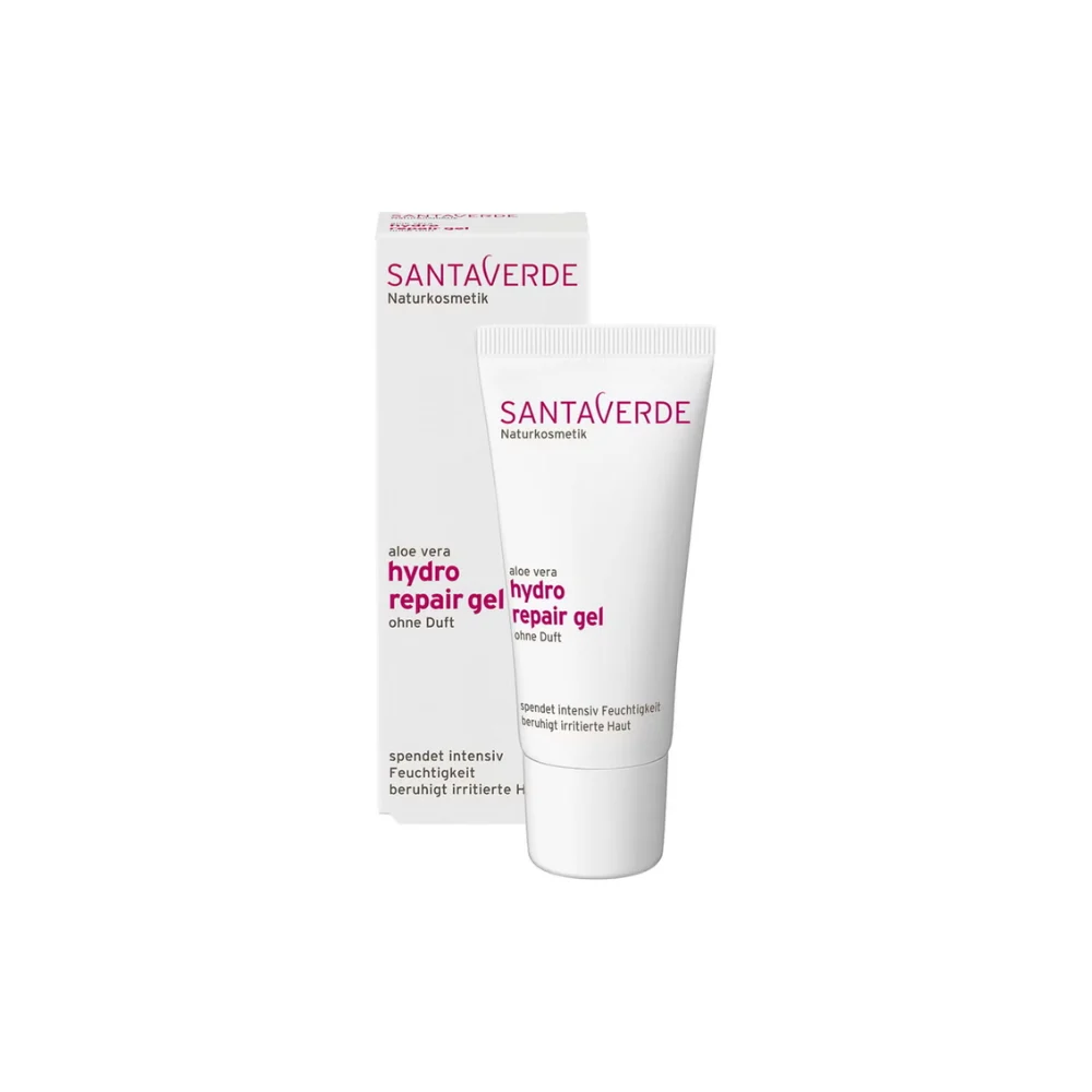 Santaverde Aloe Vera Hydro Repair Gel, 30 ml idratante ammorbidente