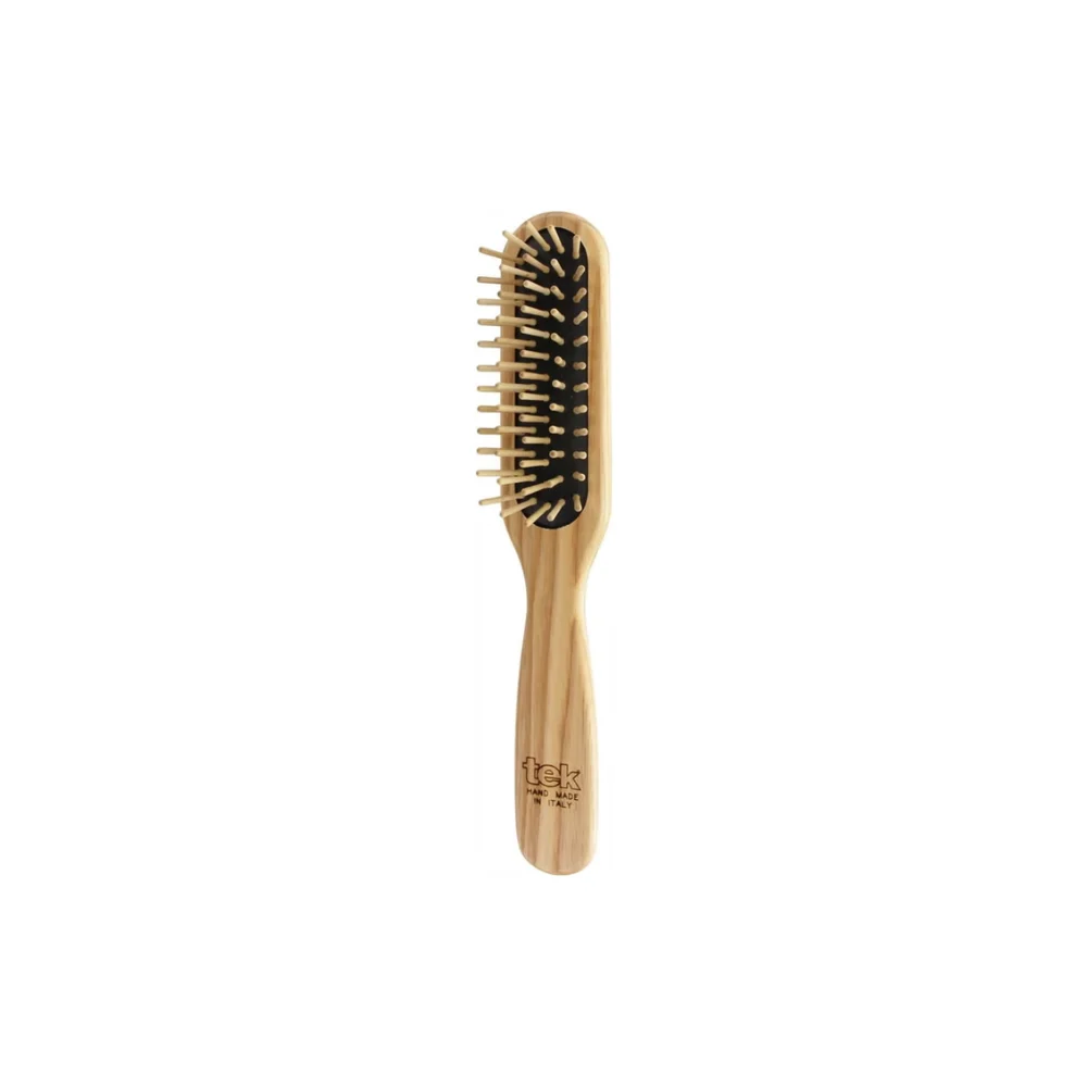 Tek Spazzola Rettangolare a Dente Corto, Naturale