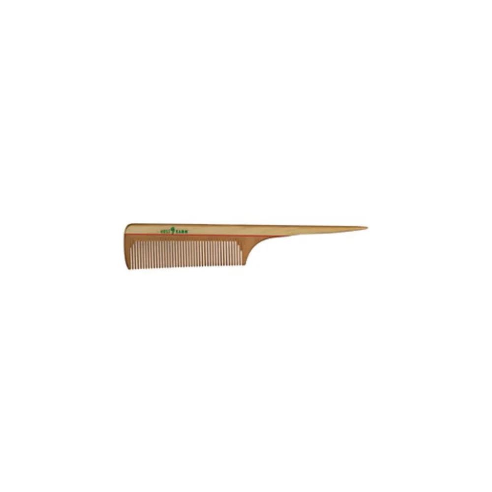 Kostkamm Pettine con Punta in legno
