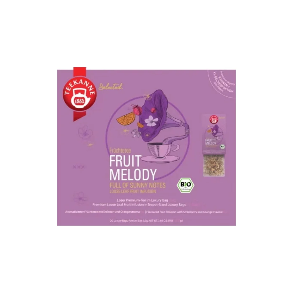 Teekanne Borsa Bio Luxury - Fruit Melody, 20 bustine (110 g)