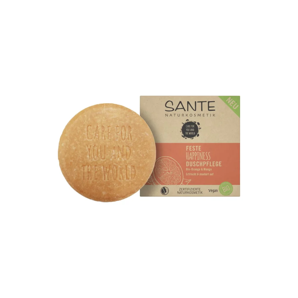 Sante Gel Doccia Solido Happiness, 80 g