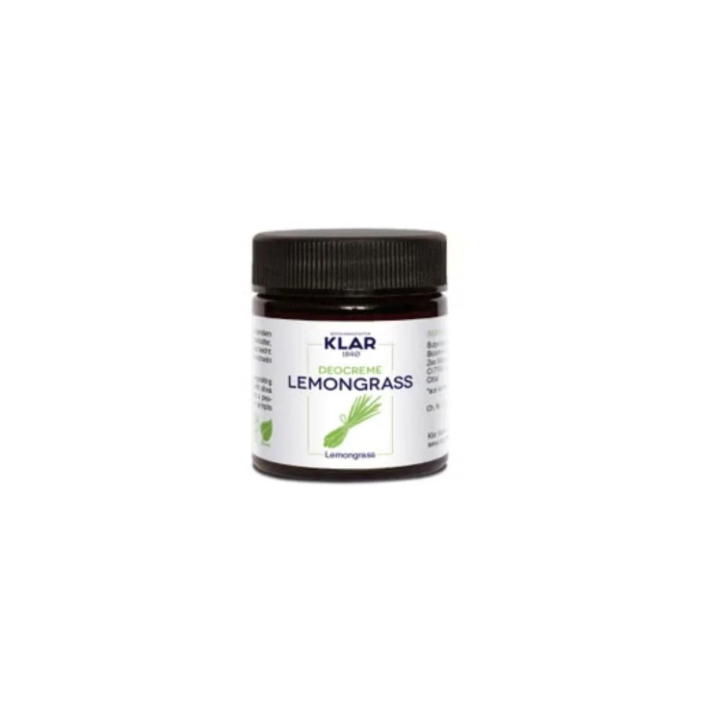 Klar Crema Deodorante al Lemongrass 30 ml