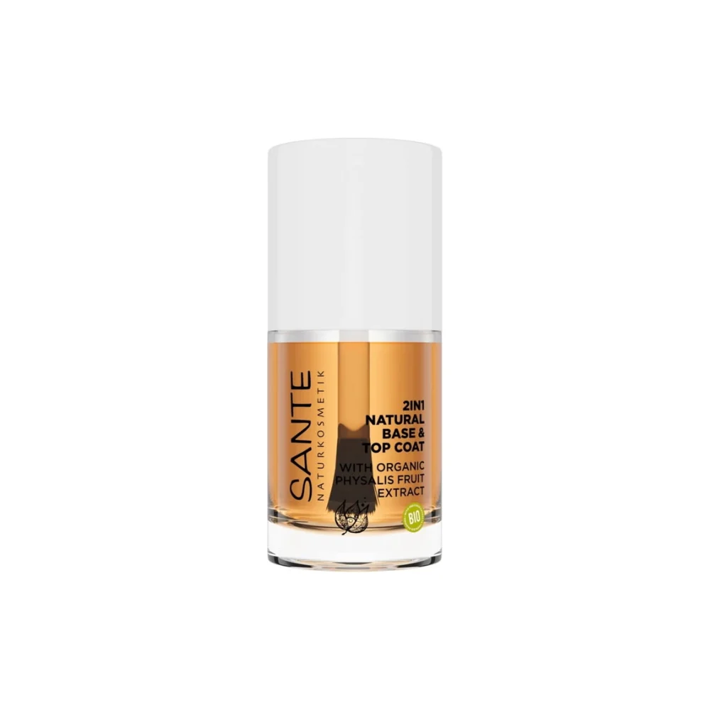 Sante 2-in-1 Natural Base & Top Coat, 10 ml