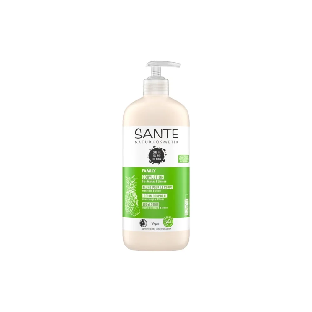 Sante Famiglia lozione corpo Ananas Bio & Limone, 500 ml