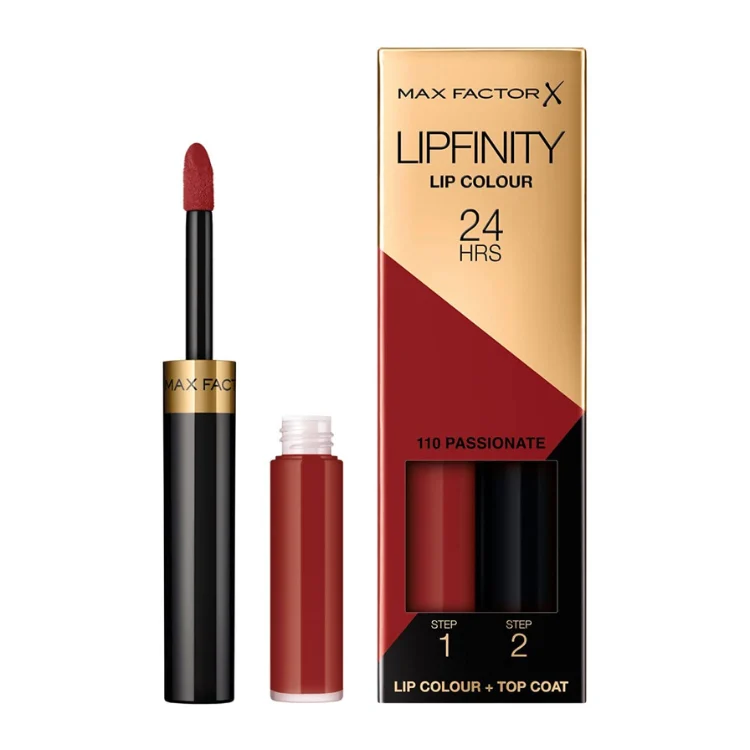 Max Factor Lipfinity rossetto lunga tenuta con balsamo colore 110 Passionate
