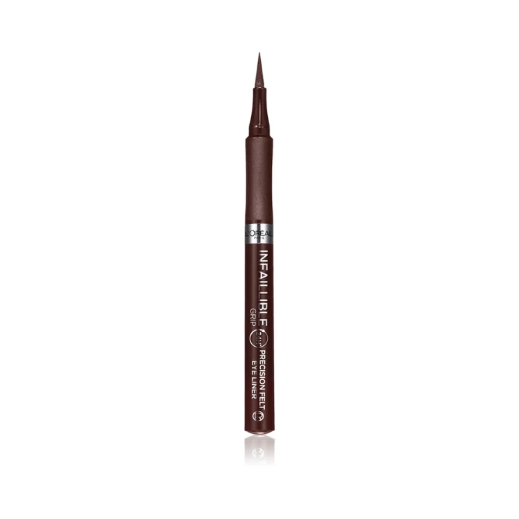 L’Oréal Paris Infaillible Grip 27H Precision Felt eyeliner in pennarello colore marrone 1 ml