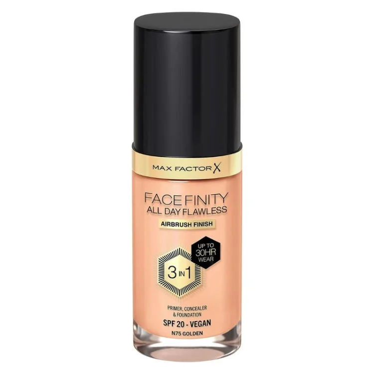 Max Factor Facefinity All Day Flawless fondotinta lunga tenuta SPF 20 colore 32 Light Beige 30 ml