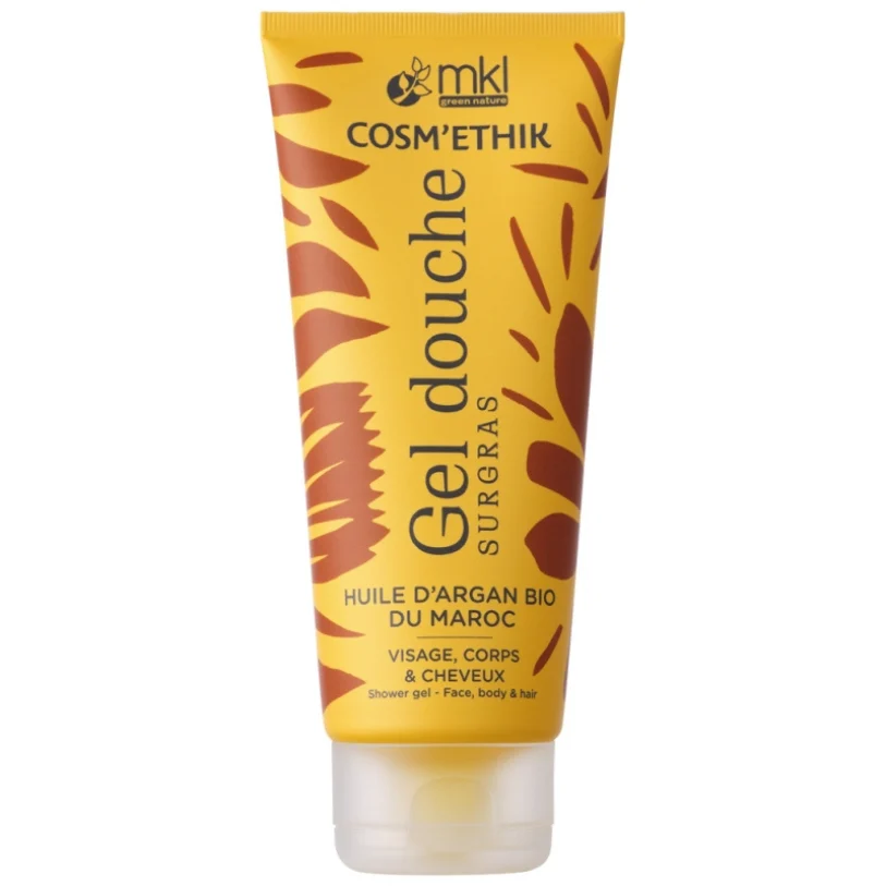 MKL Green Nature - Cosm'Ethik - Gel Doccia Surgras all'Olio di Argan BIO del Marocco 200ml