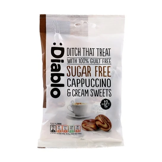 :Diablo Cappuccino and Cream Sweets Candy 75g