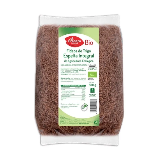 El Granero Integral Tagliatelle Integrali di Farro Bio Eco 500g