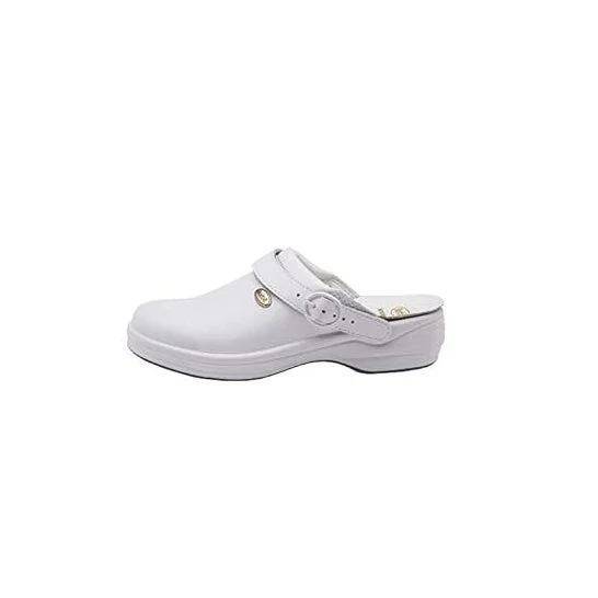 Scholl New Bonus Zueco Liso Blanco Talla 37 1065 1 Par