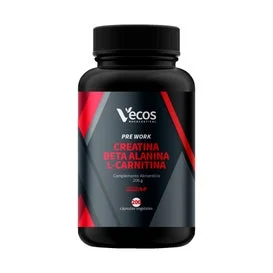 Vecos Nucoceutical Creatina Beta Alanina L Carnitina 200caps