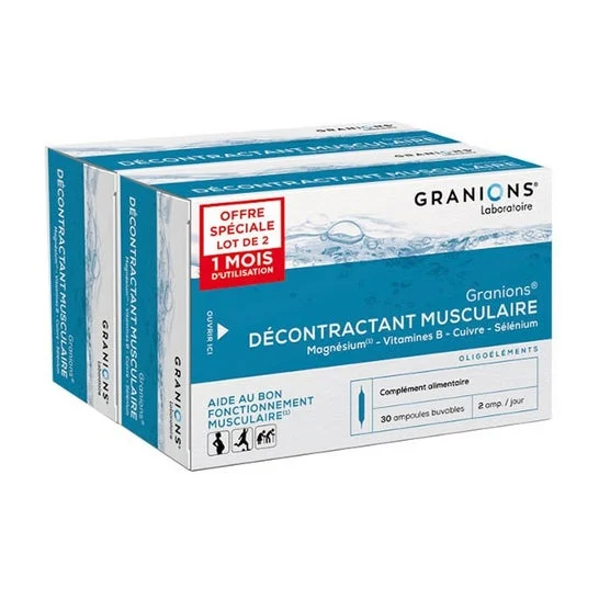 GranionsMuscle Relaxer Set di 2x30 Ampolle