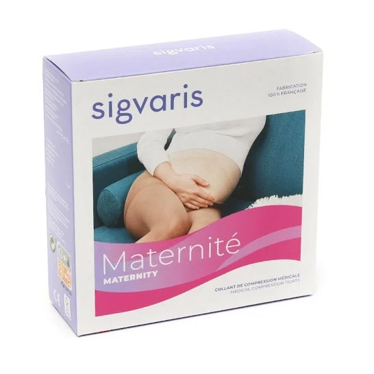 Sigvaris Maternità C2 Collant Trasparentee Nero LL 1 Unità