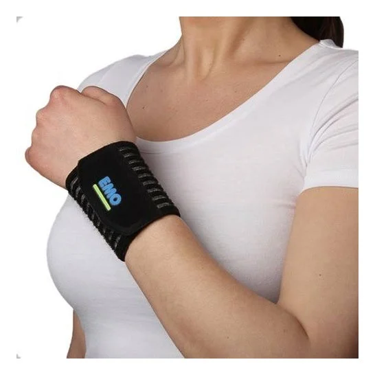 Emo Cinturino In Polso elastico traspirante Velcro Bandage
