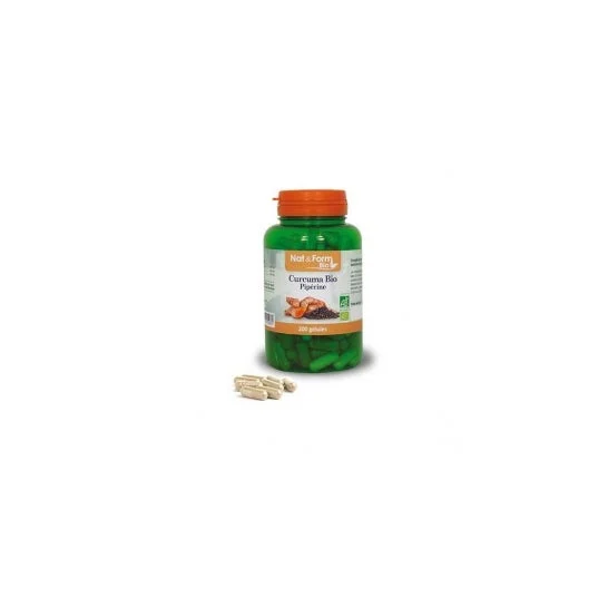Nat&Form Bio Curcum Piper Geveg200