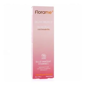 Florame Glow Protect Fluido Iluminador Granada Bio 40 ml