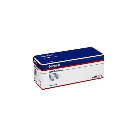 Gelocast Benda Garza Non Elastica Ossido Zinco 10x700cm 1 Unità