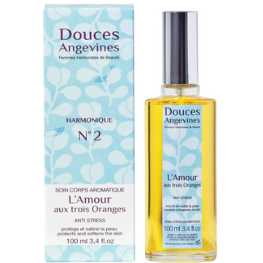 Douces angevines N°2 L'Amour aux trois Arance Olio Corpo Profumato 100 ml
