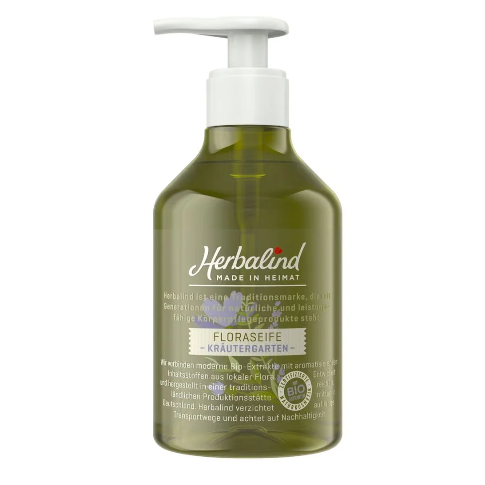 Herbalind Sapone Floreale Giardino delle erbe aromatiche (350 ml)