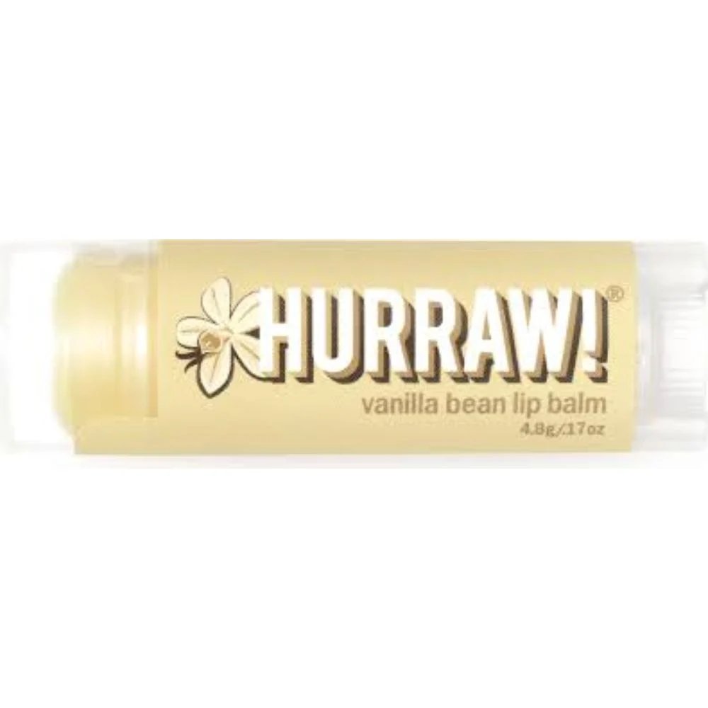 Hurraw! Balsamo Labbra Vanilla Bean