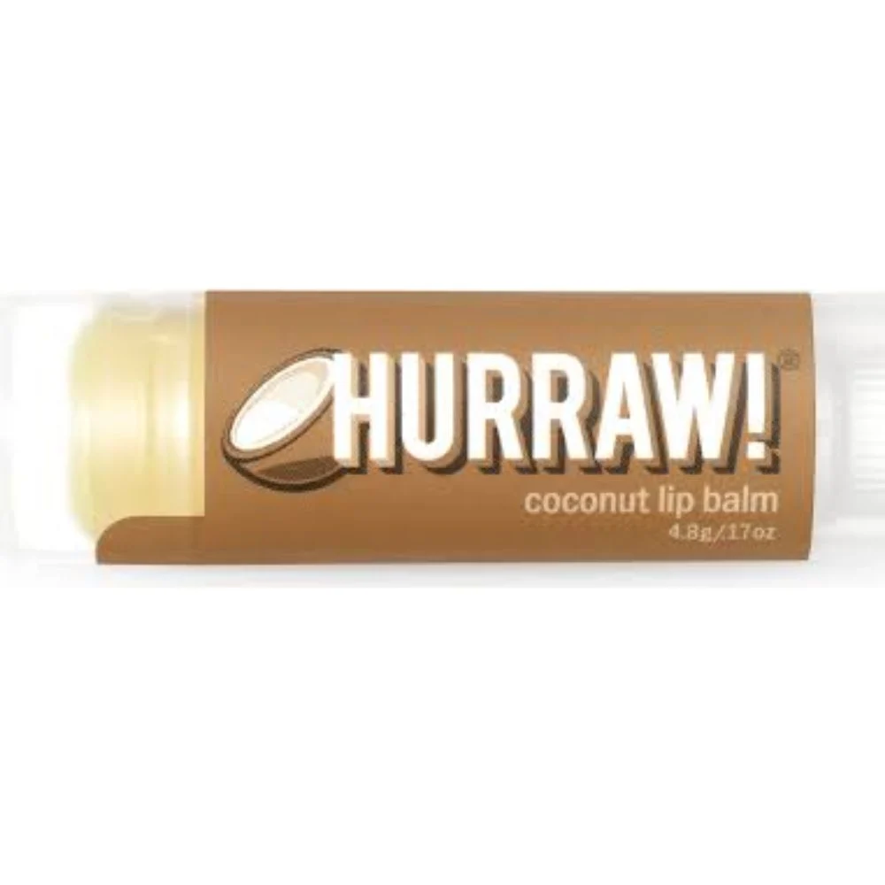 Hurraw! Balsamo Labbra Cocco