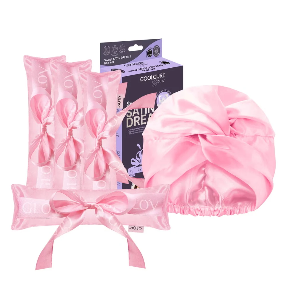 Glov COOL Sweet Dreams, set in raso, rosa