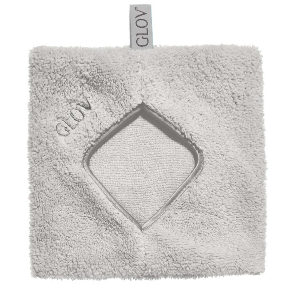 Glov Asciugamano detergente per pori profondi, Silver Stone