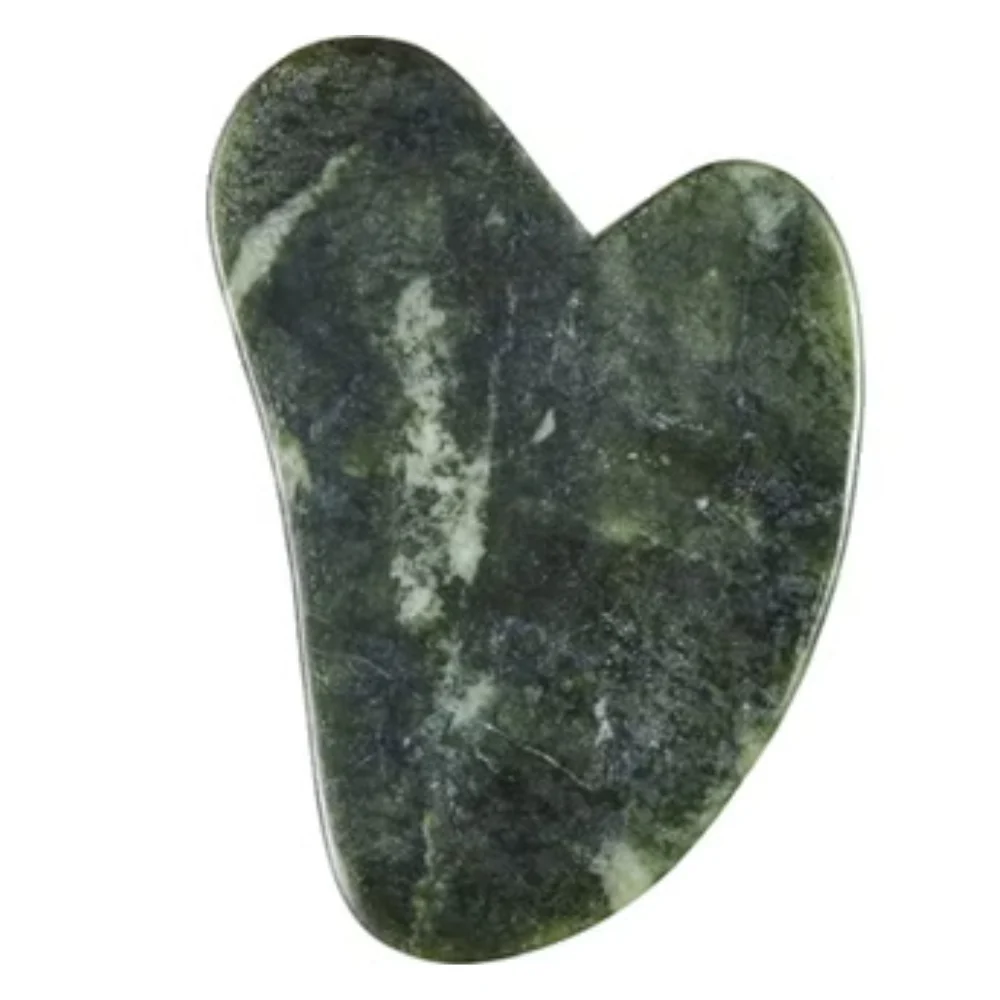 Glov Pietra Gua Sha di Giada Verde