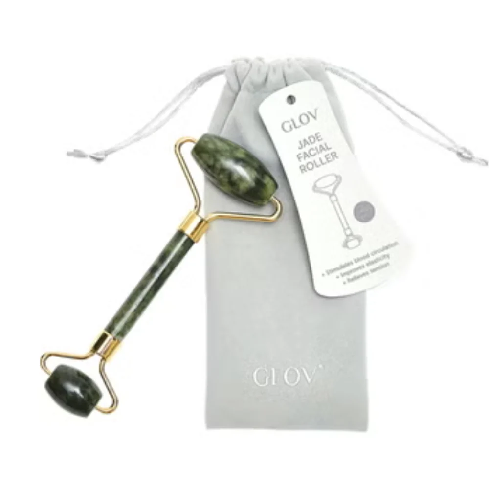 Glov Rullo per il viso in giada verde
