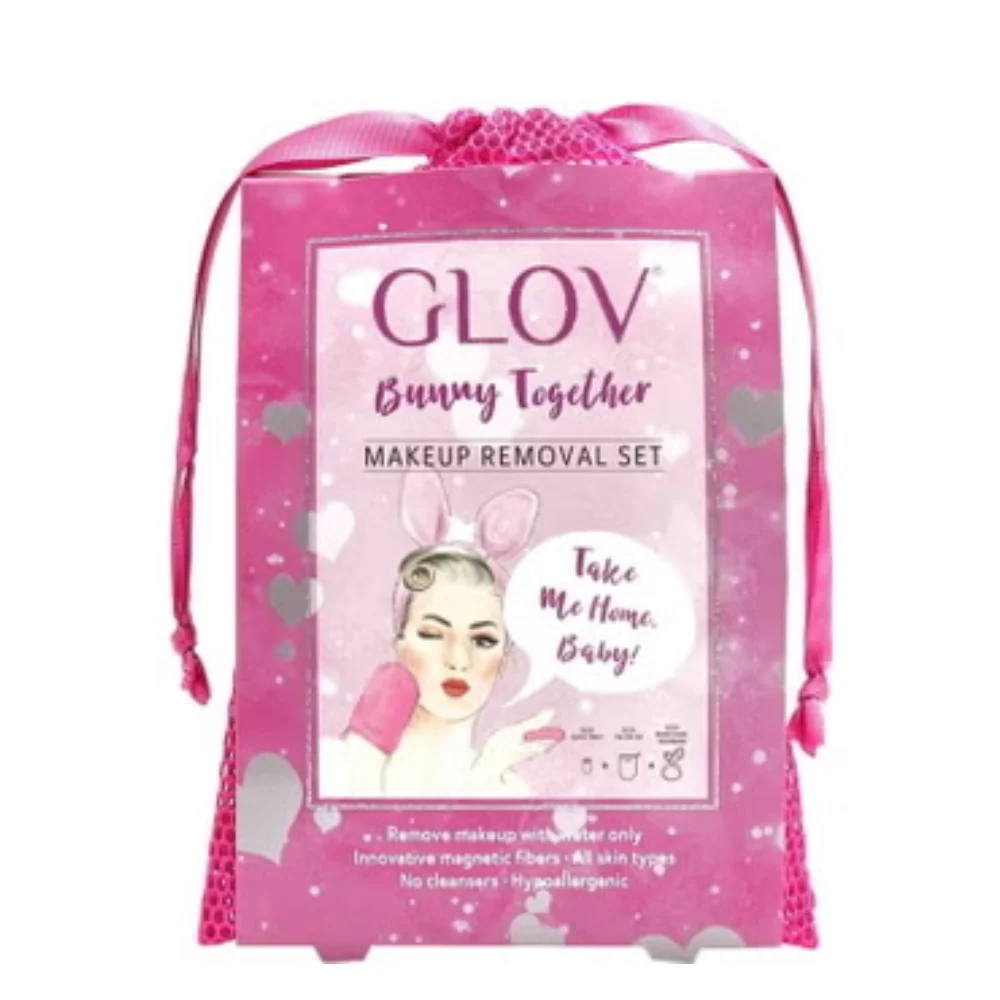 Glov Set Bunny Together per la rimozione del trucco e la pulizia quotidiana