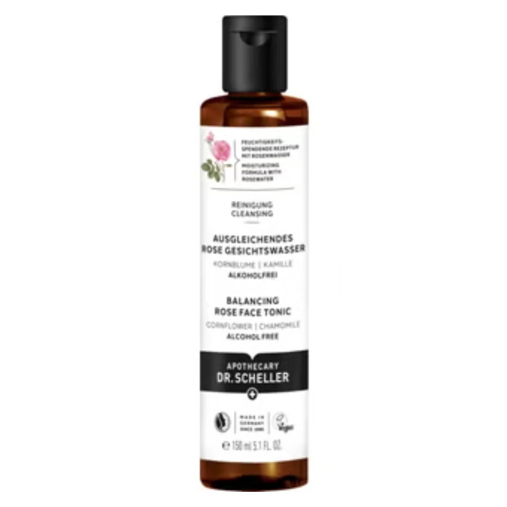 Dr. scheller Tonico Viso Riequilibrante alla Rosa, 150 ml