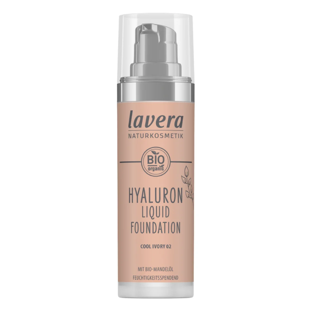 Lavera Hyaluron Fondotinta liquido, 02 Cool Ivory (30 ml)