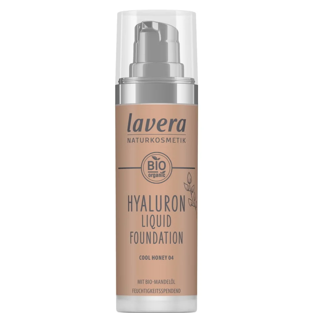 Lavera Hyaluron Fondotinta liquido, 04 Cool Honey (30 ml)