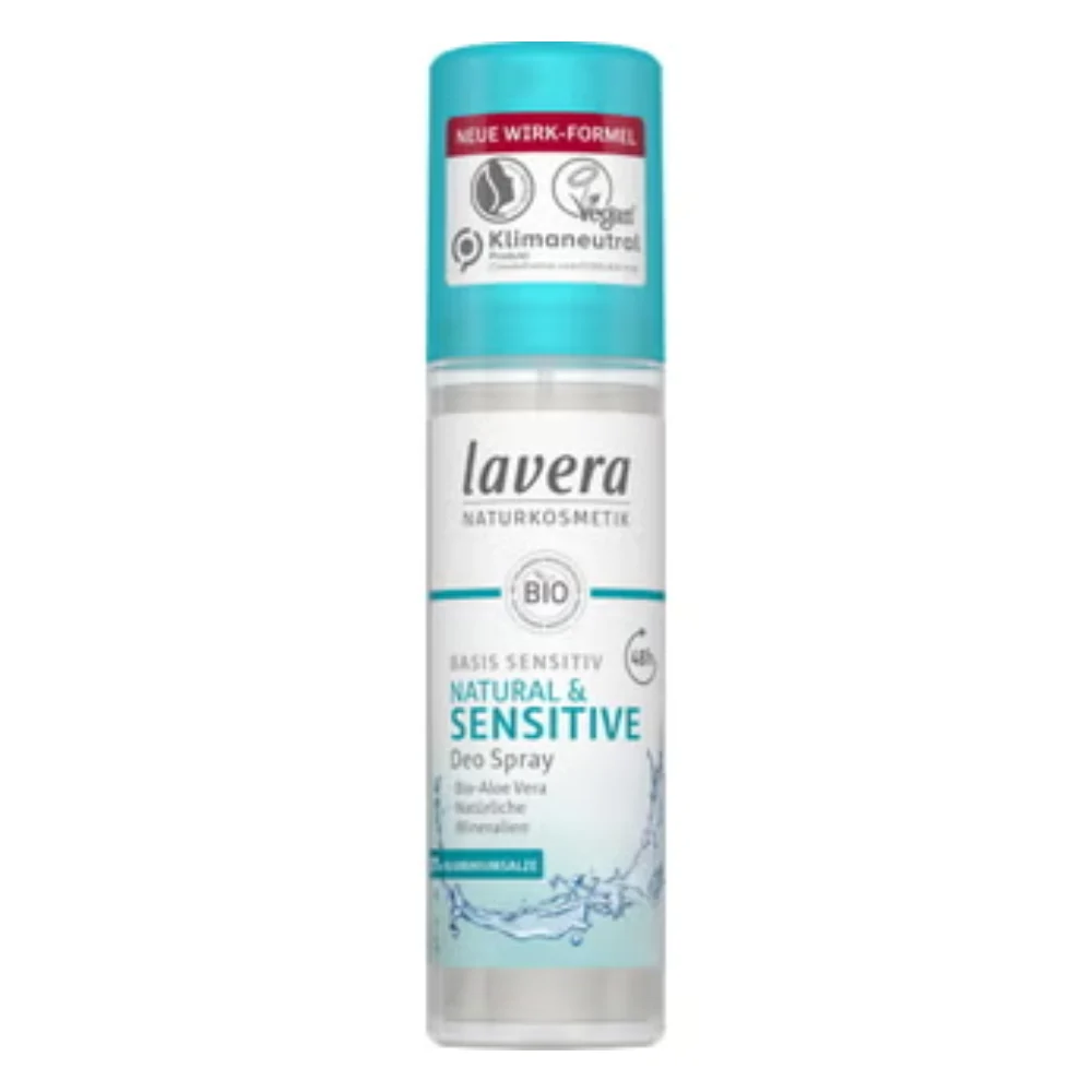 Lavera basis sensitiv - Deodorante Spray NATURALE e SENSIBILE, 75 ml