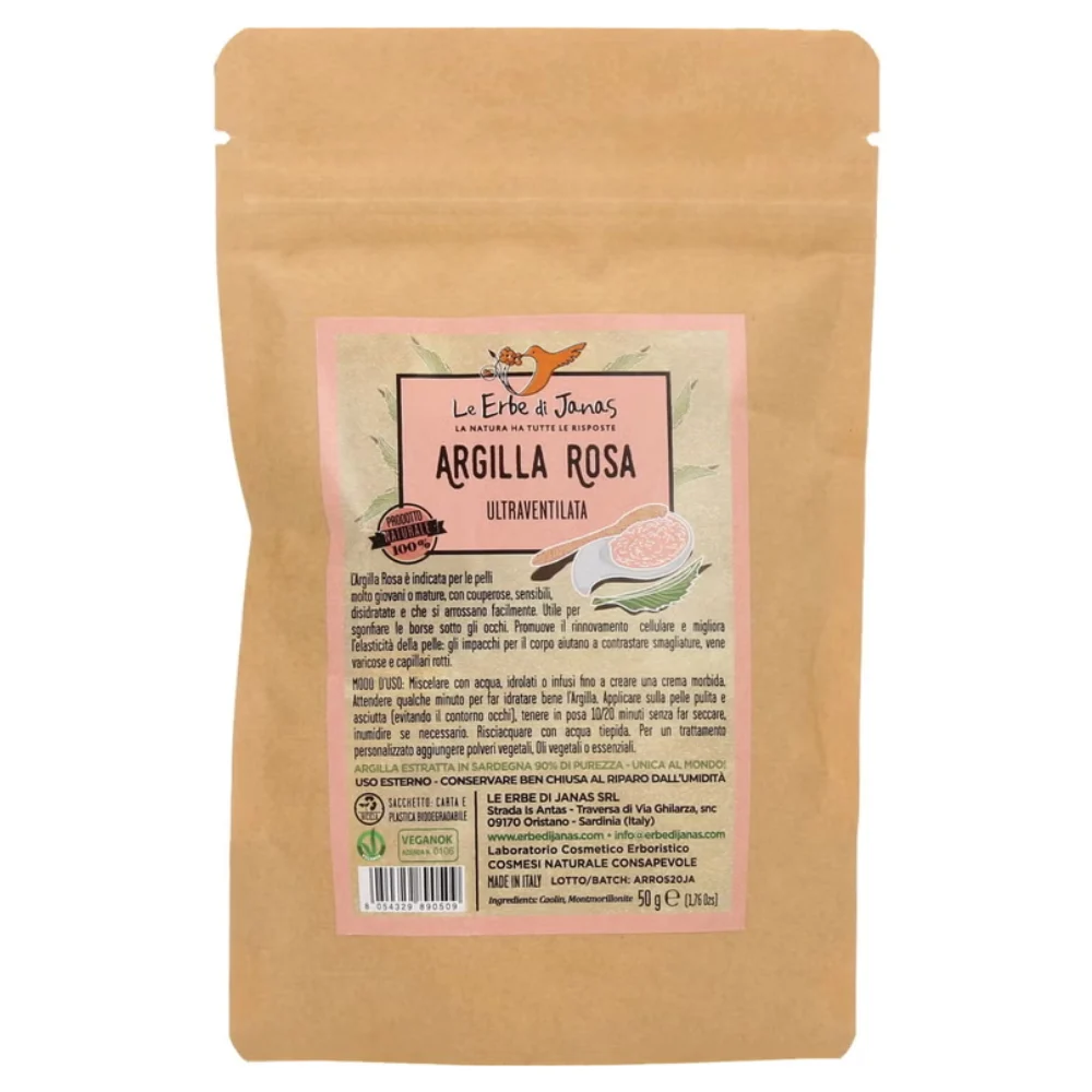 Le erbe di janas Argilla Rosa, 50 g